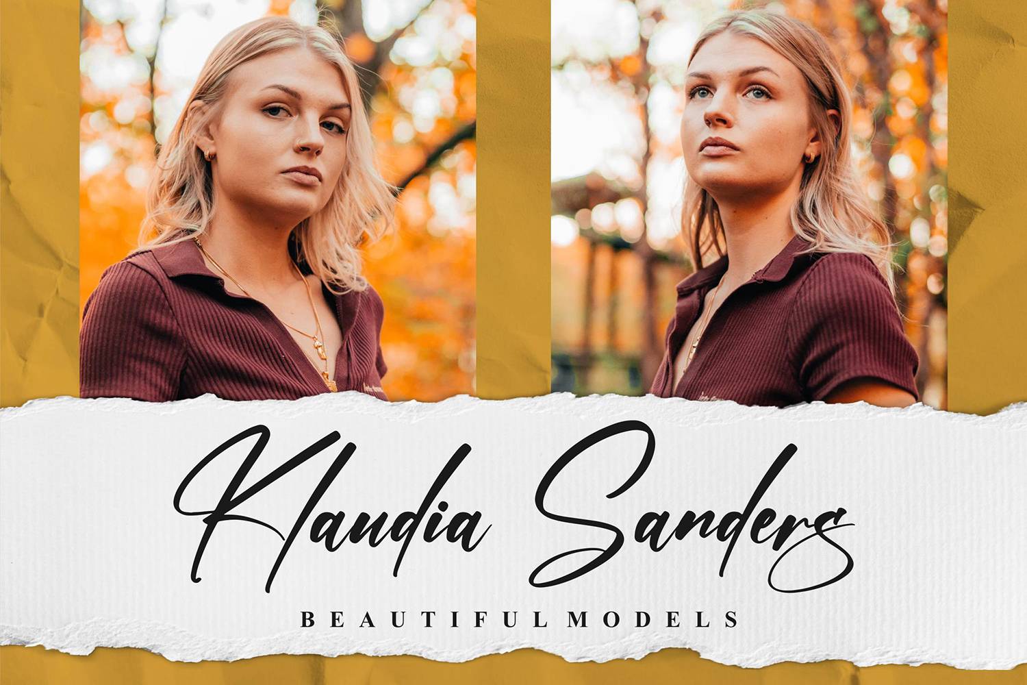 Manetains Font sample