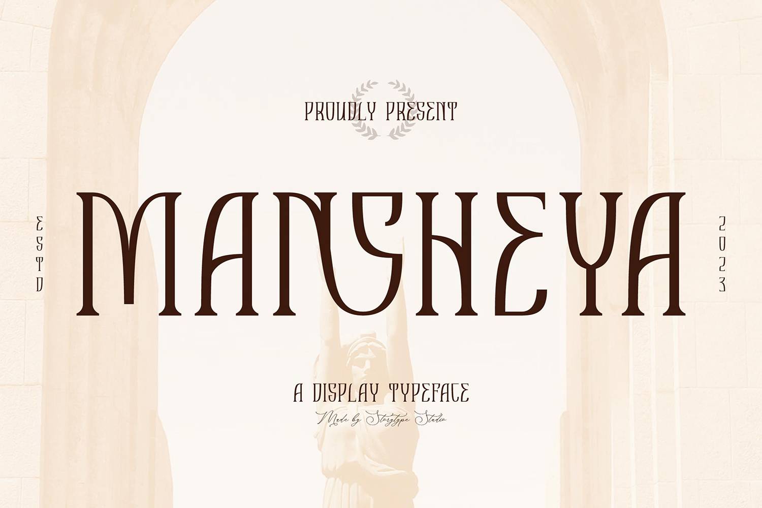 Mansheya Font sample