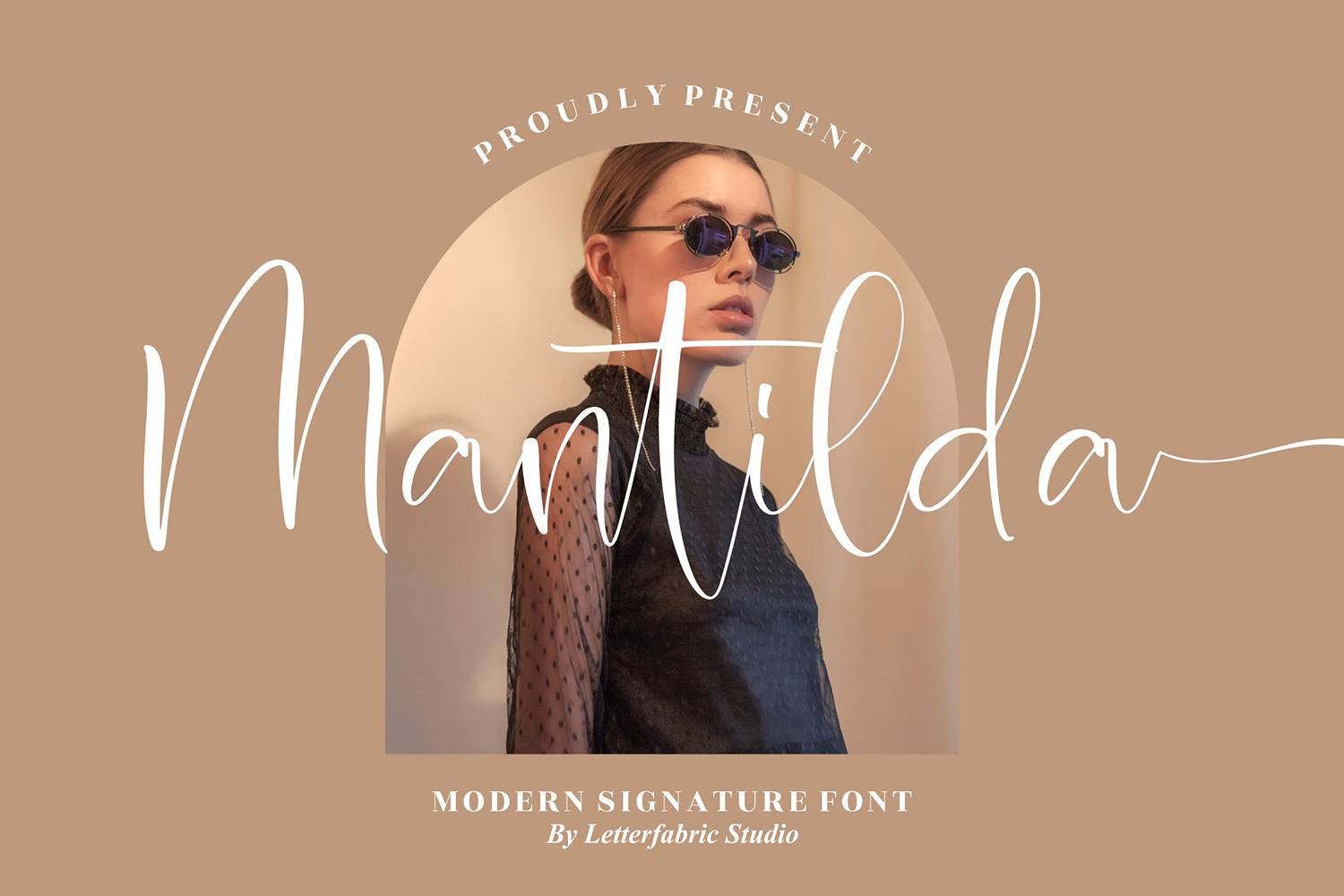 Mantilda Font sample