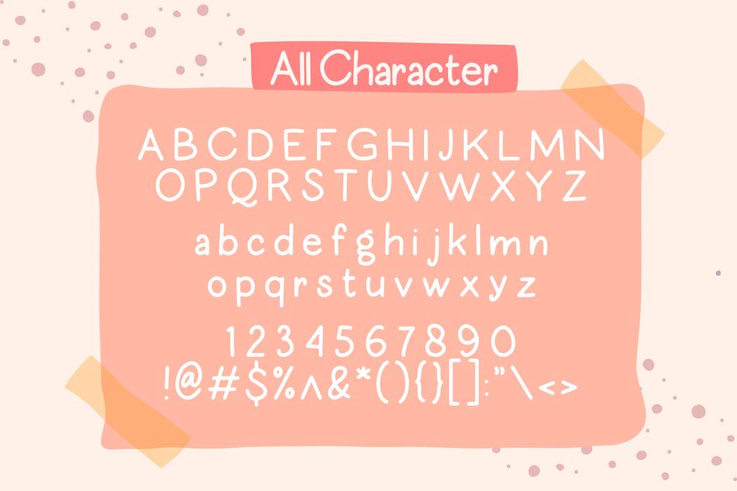 Maqueen Font sample