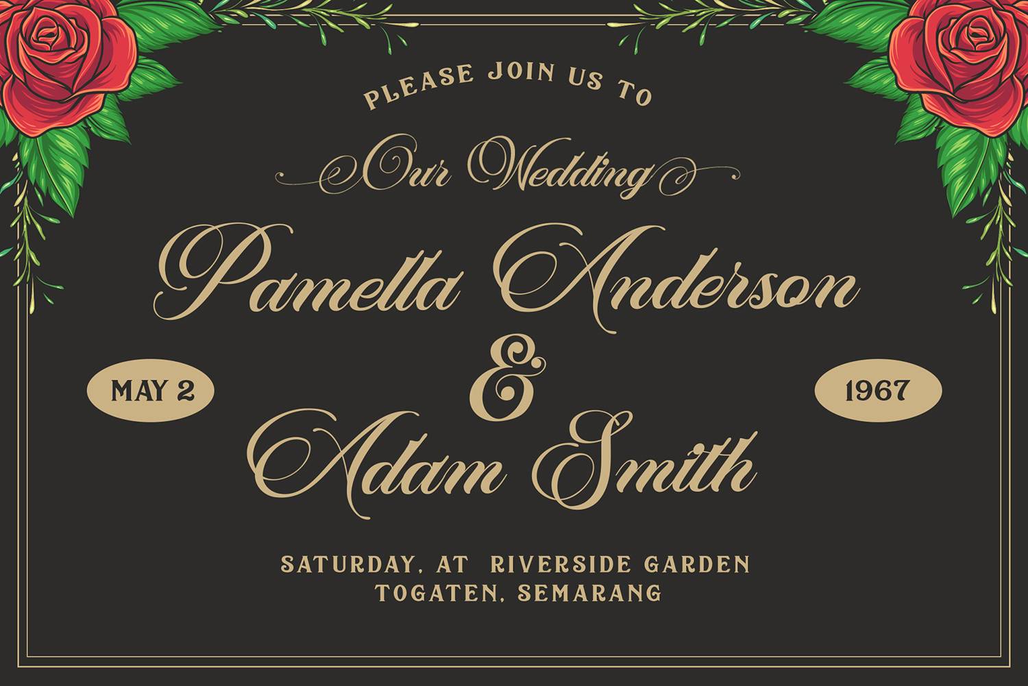 Marchell Script Font sample