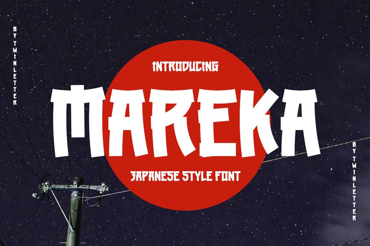 Mareka Font sample