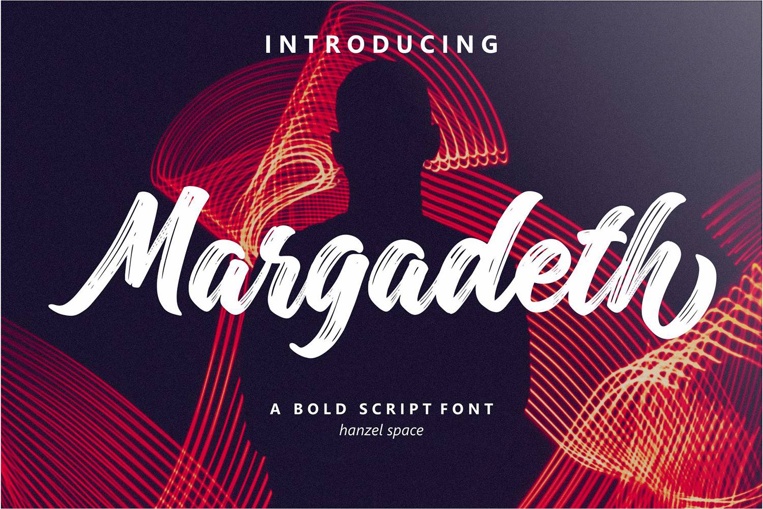 Margadeth Font sample