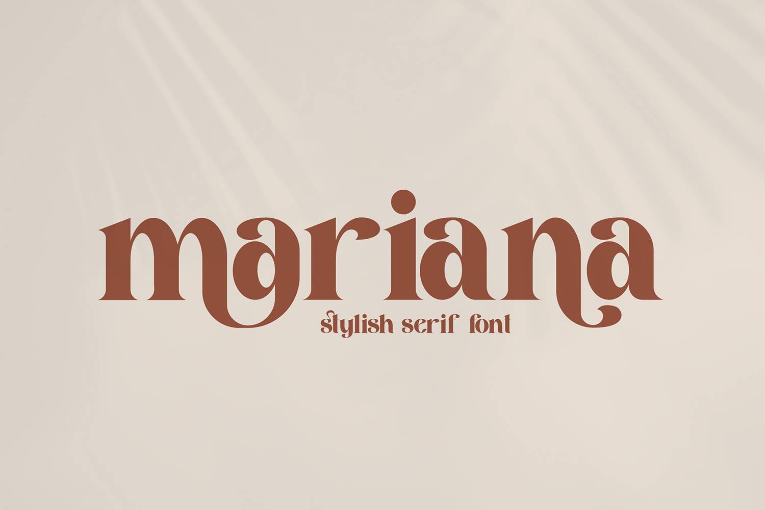 Mariana Font sample