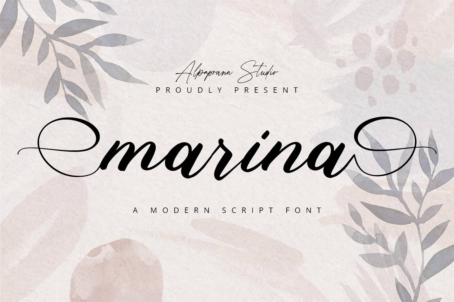 Marina Font sample