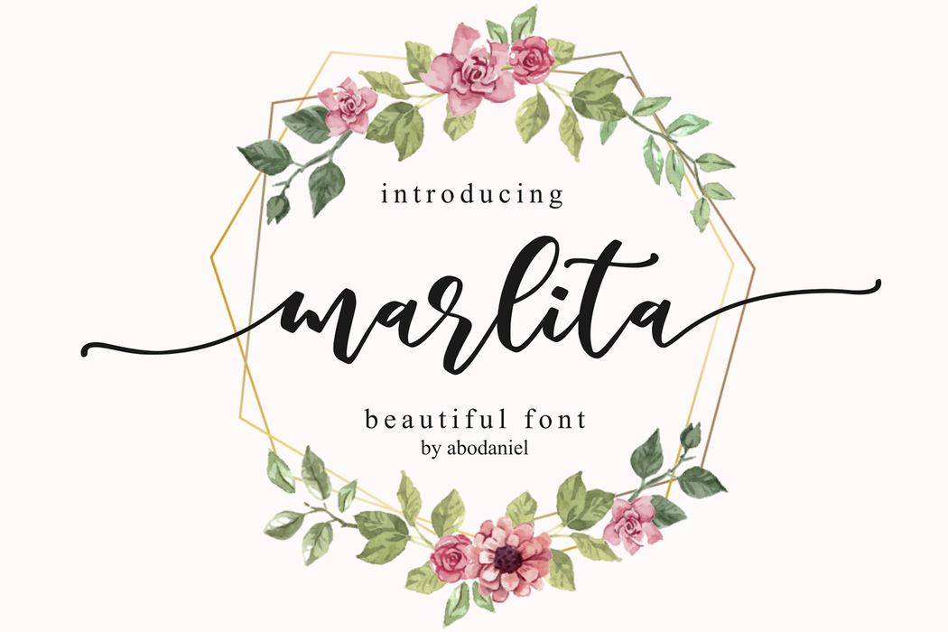 Marlita Font sample
