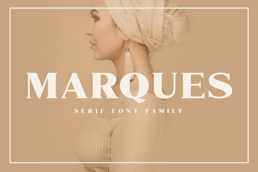 Marques Modern Serif Font sample