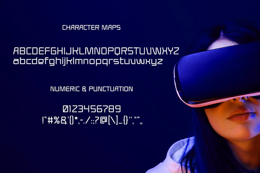 Mars Project Font sample