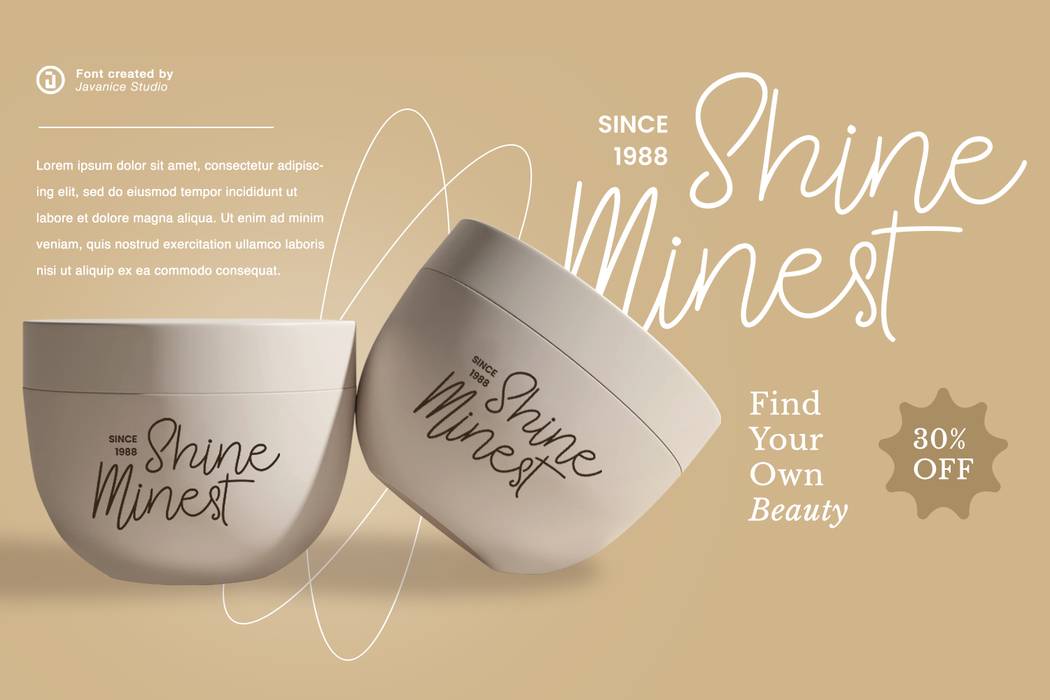 Marsha Stihnoy Font sample