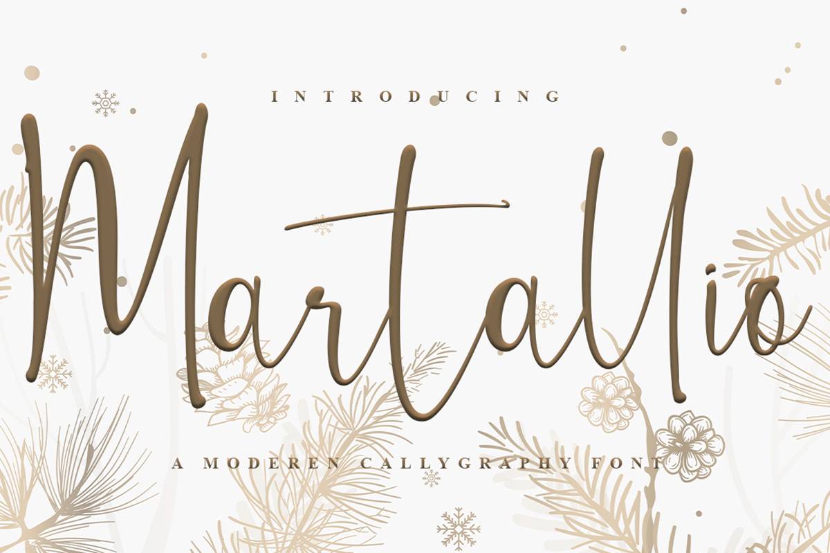 Martallio Font sample
