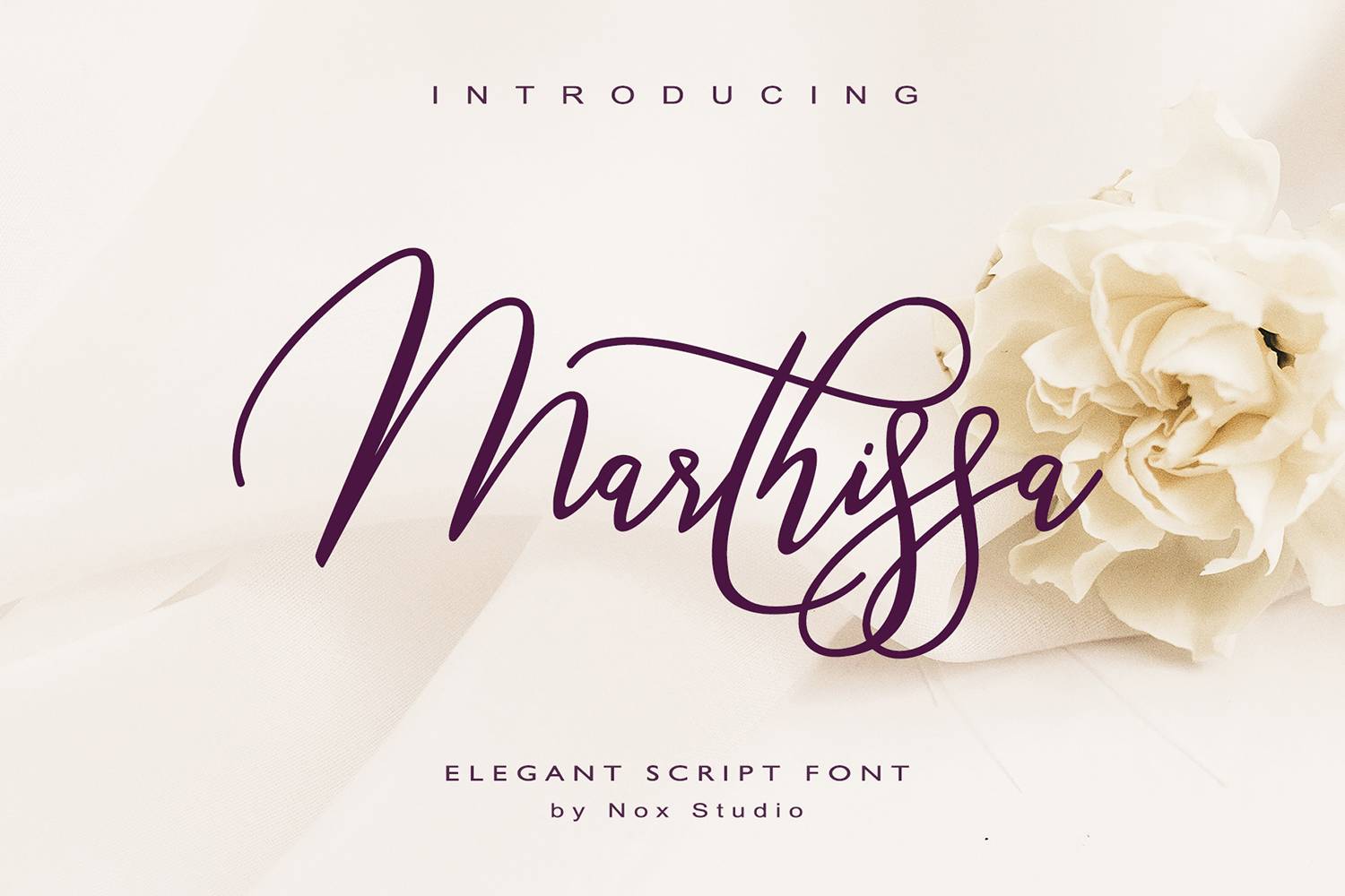 Marthissa Font sample