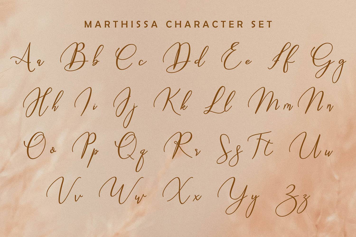 Marthissa Font sample