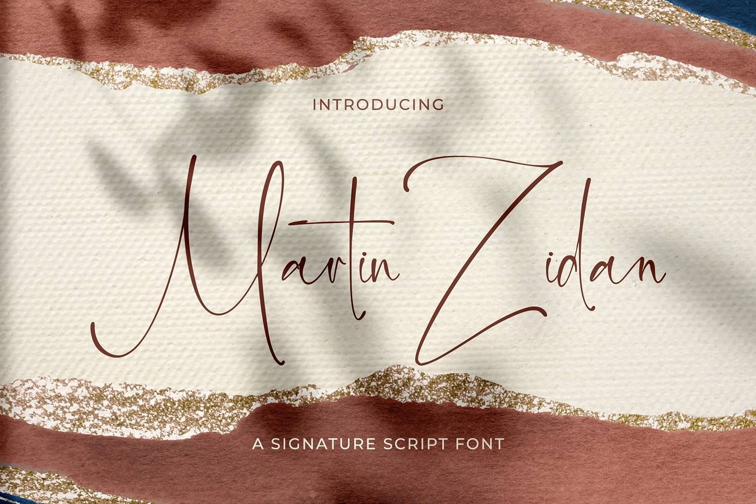 Martin Zidan Font sample