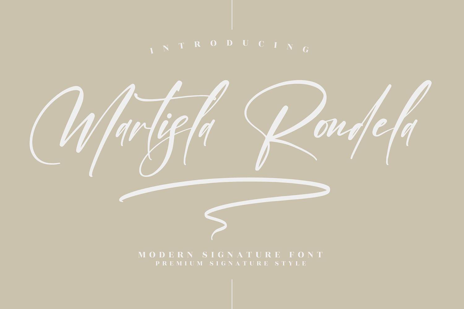 Martisla Rondela Font sample