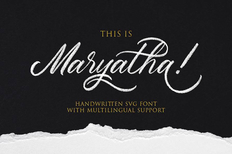 Maryatha Script Demo sample