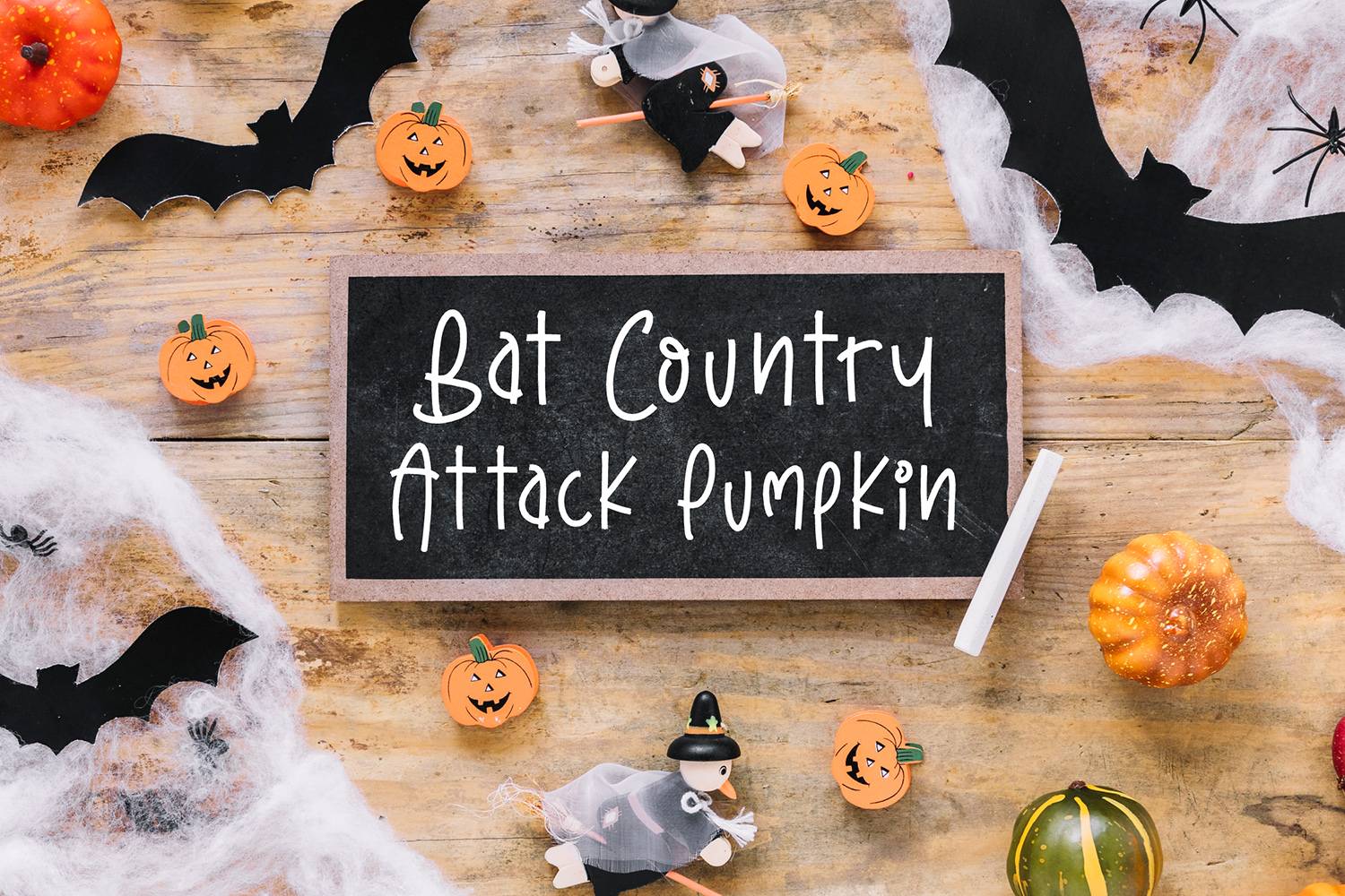 Mashoke Pumpkin Font sample