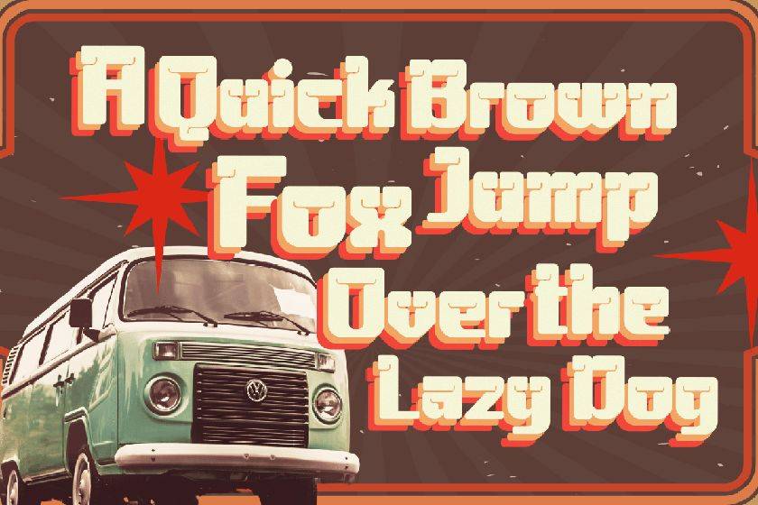 Masteng Font sample