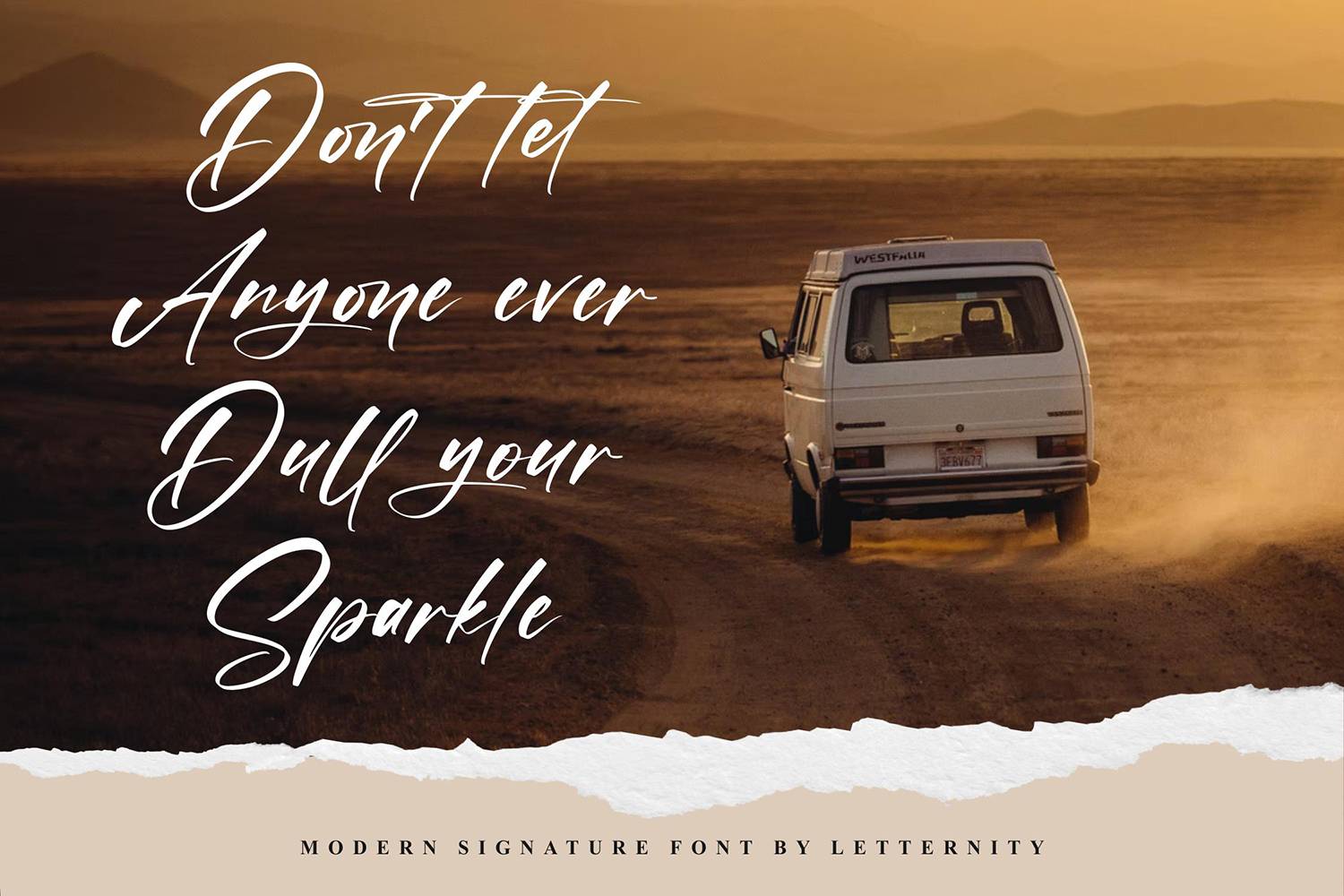 Masterly Font sample