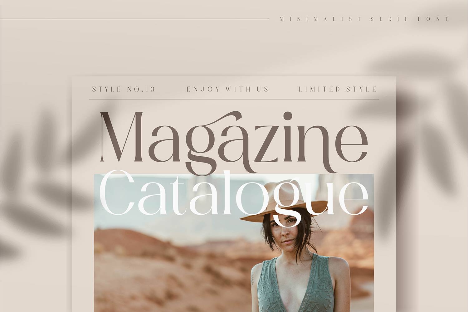 Masvis Minimalist Font sample