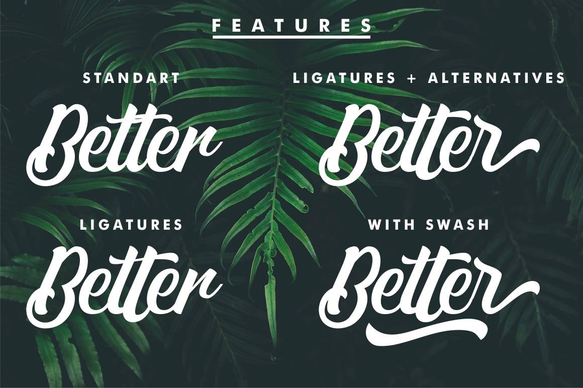 Matane Font sample