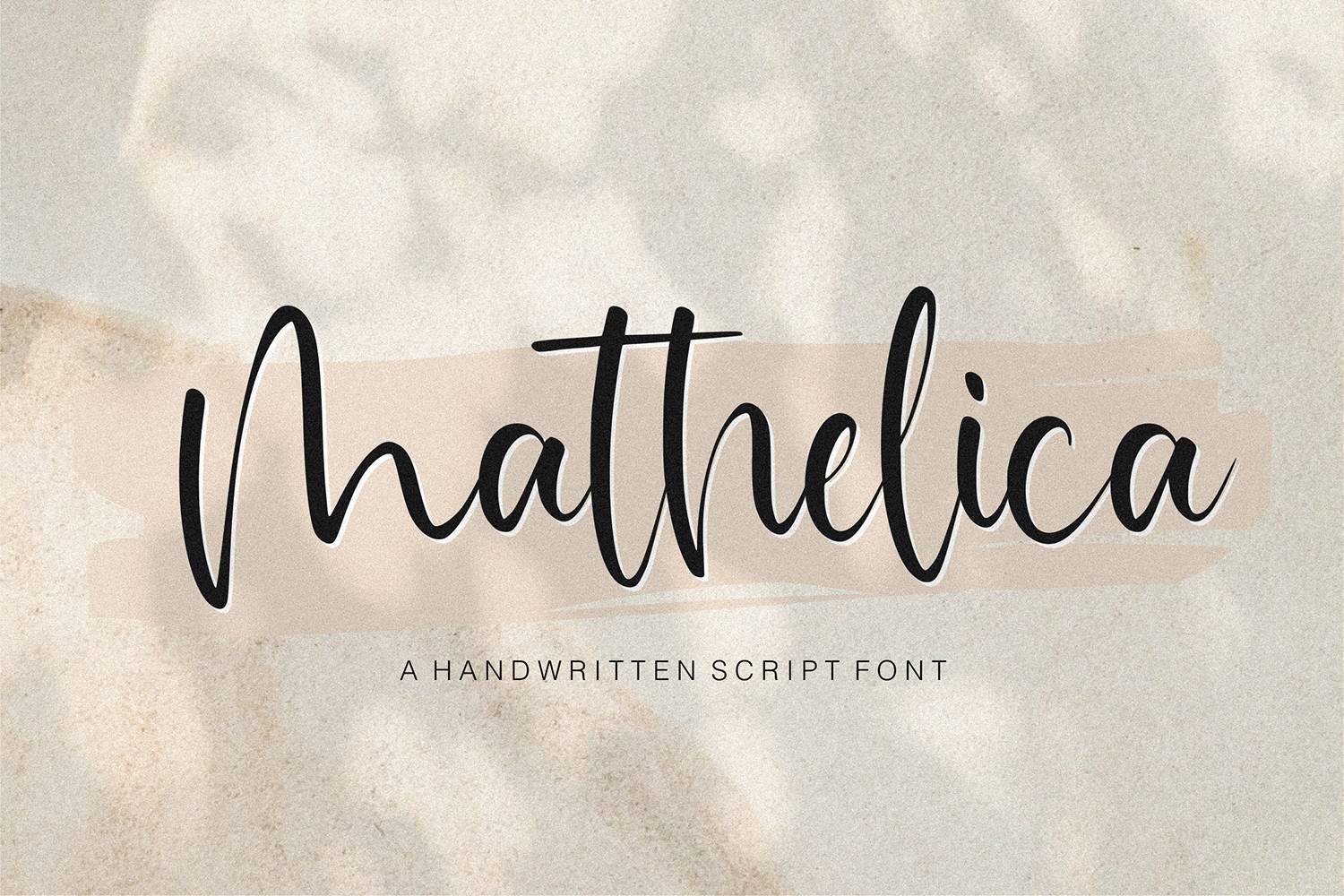 Mathelica Font sample