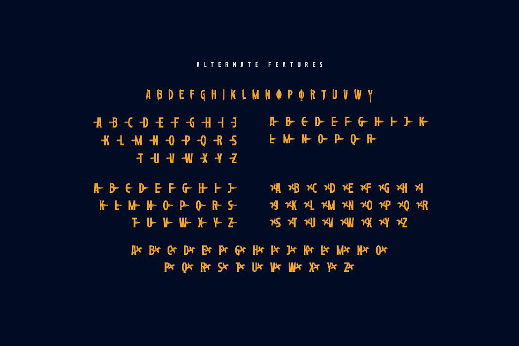 Mather Laord Font sample