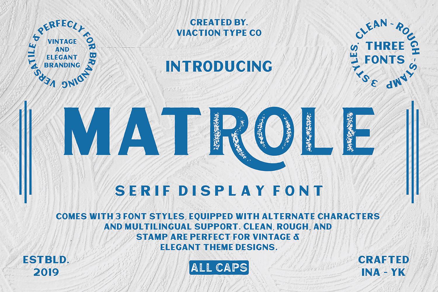 Matrole Font sample