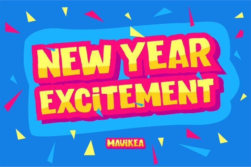 Mauikea Font sample