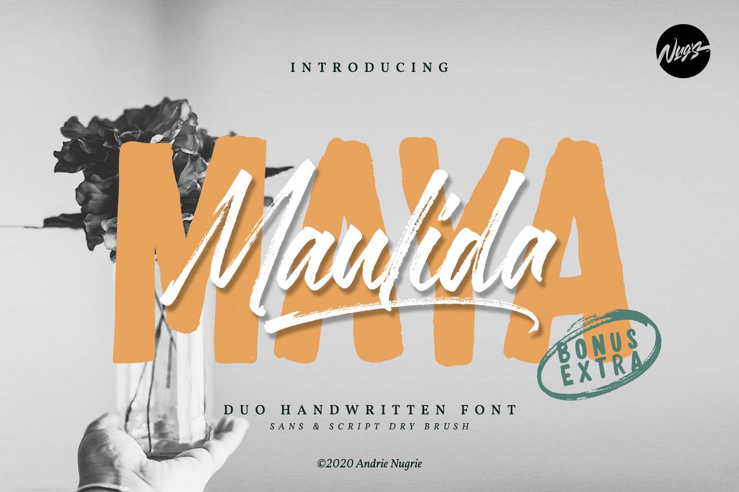 Maulida Maya Font sample