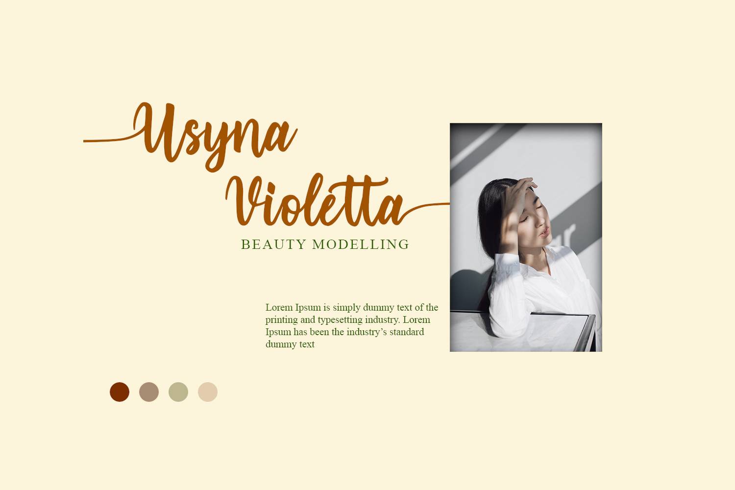 Maullina Font sample