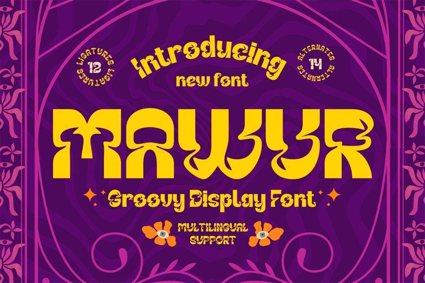 Mawur Font sample