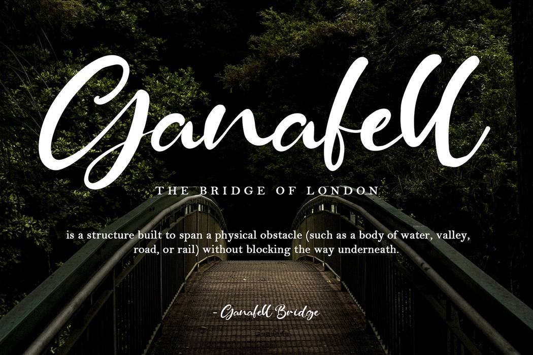Maystone Font sample