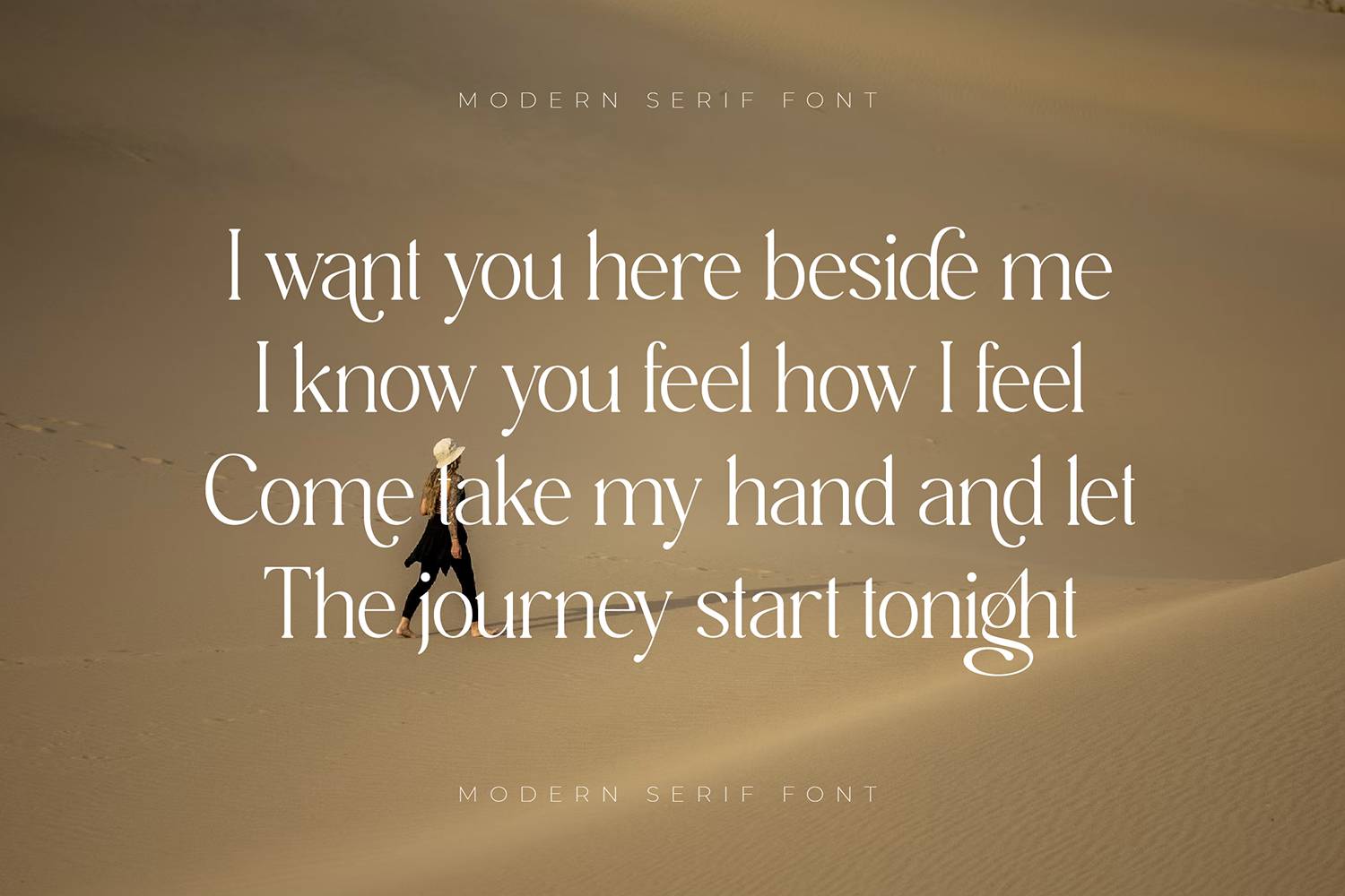 Meaglone Font sample
