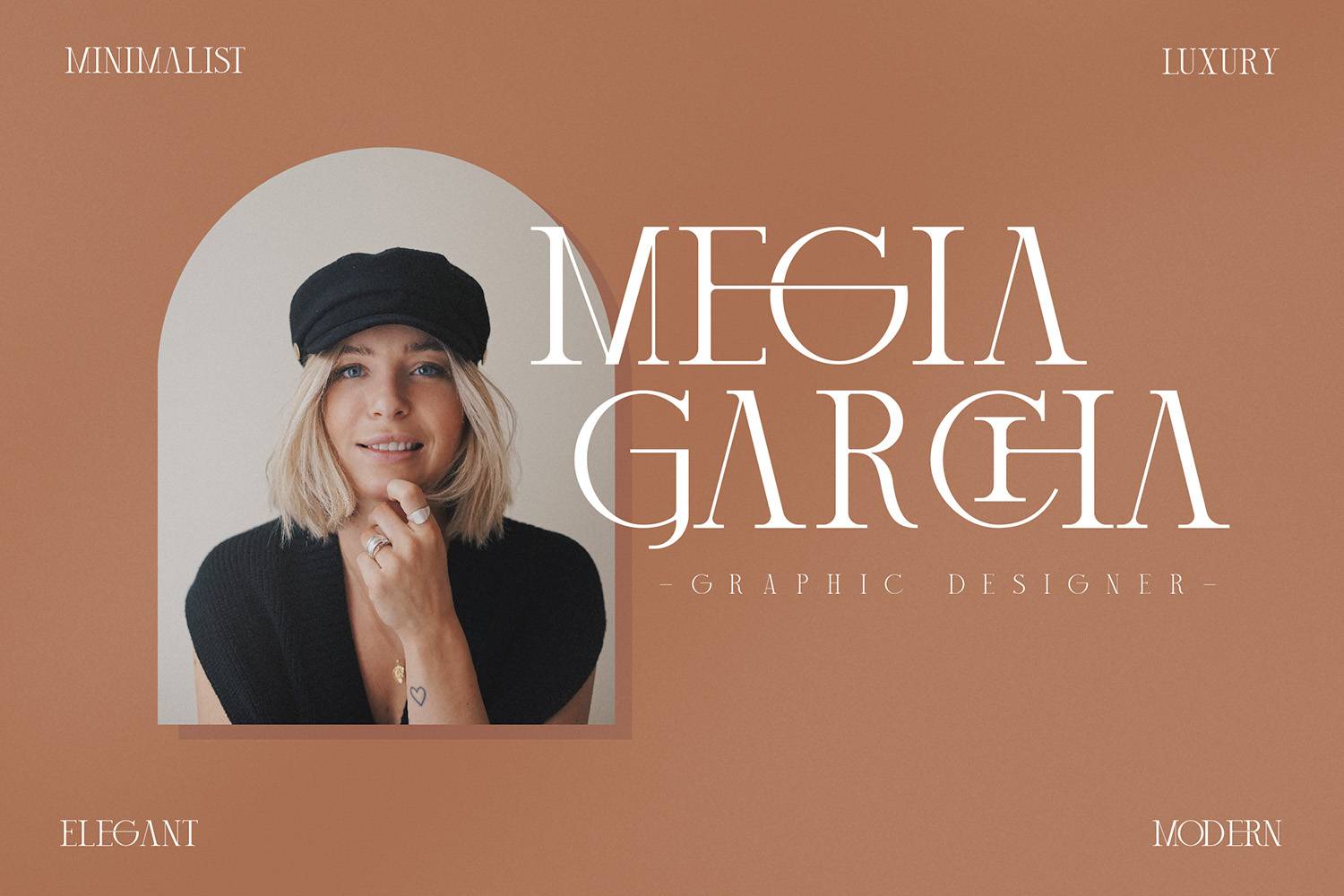 Mechago Font sample