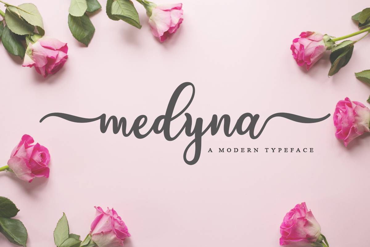 Medyna Font sample