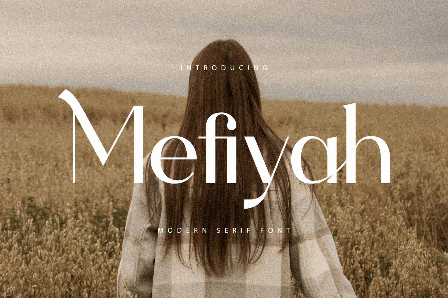 Mefiyah Font sample
