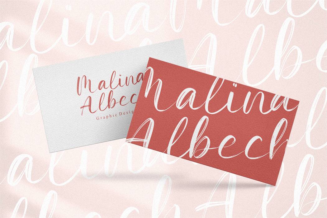 Megallion Font sample