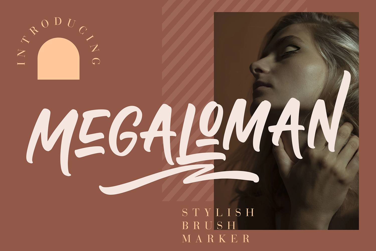 Megaloman Font sample