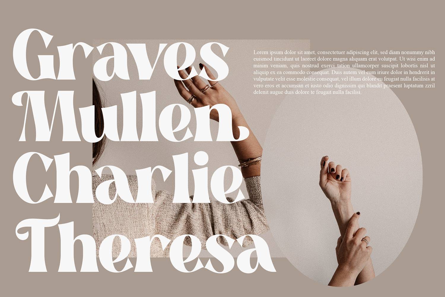 Megiska Font sample