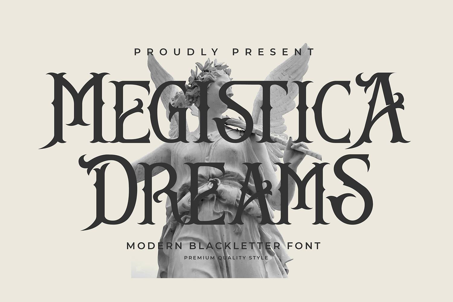 Megistica Dreams Font sample