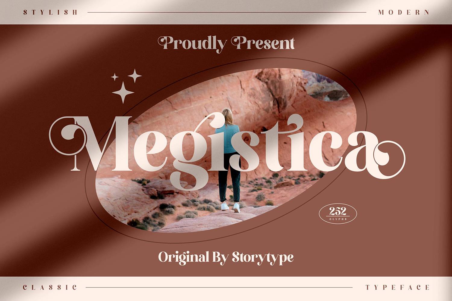 Megistica Font sample