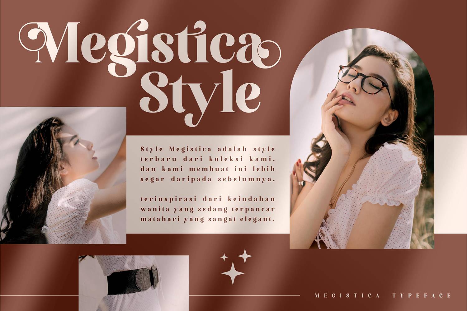Megistica Font sample