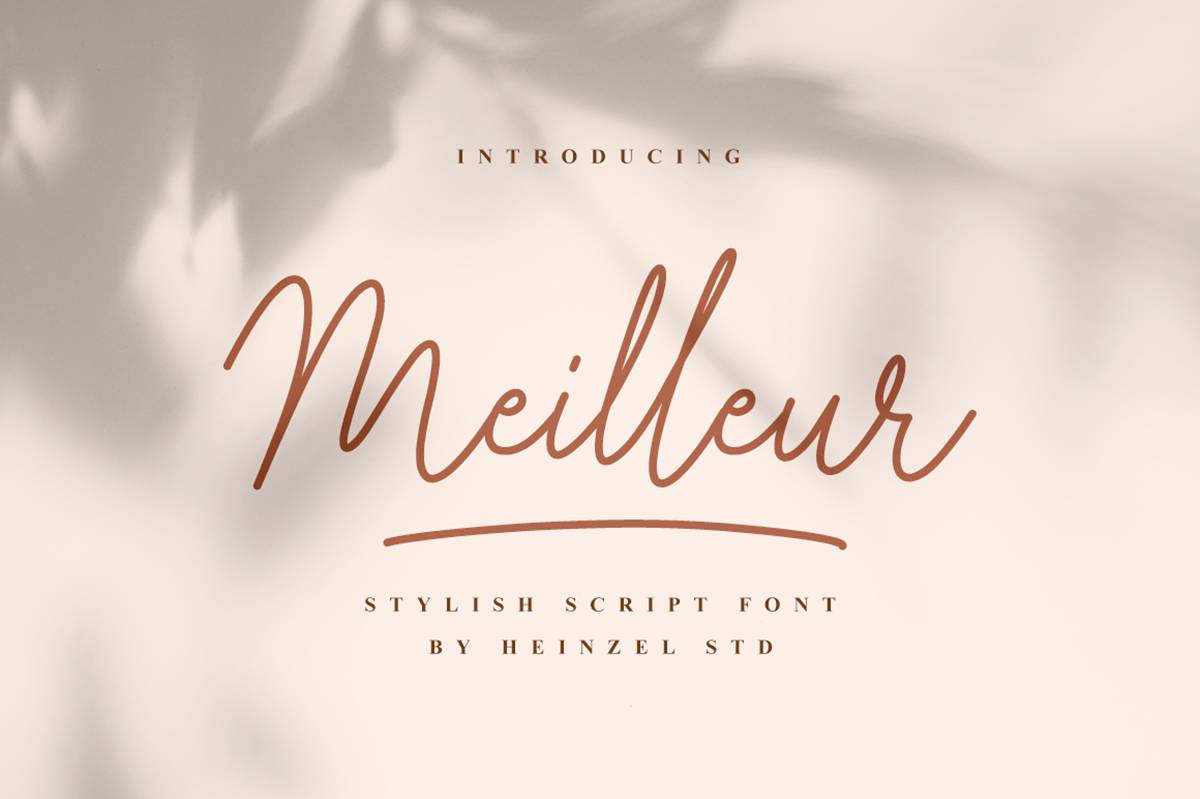 Meilleur Font sample