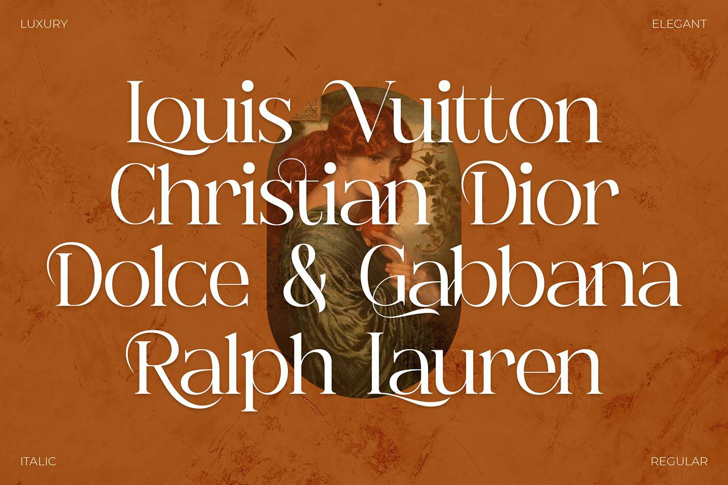Meladu Rose Font sample