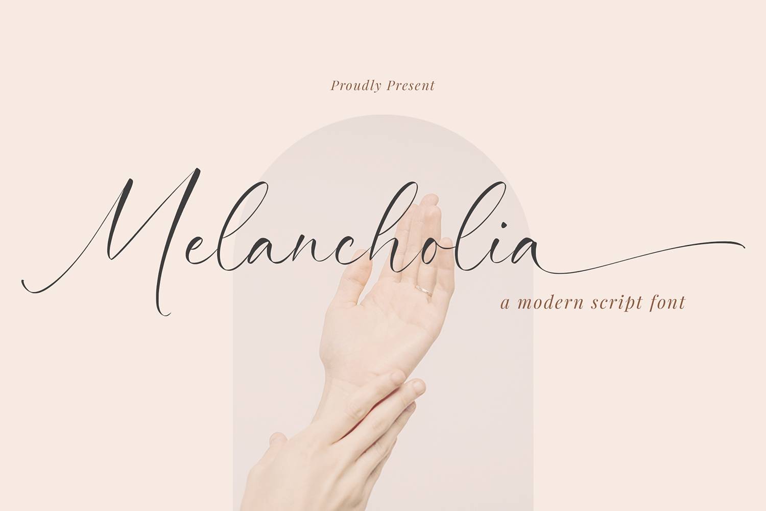 Melancholia Font sample