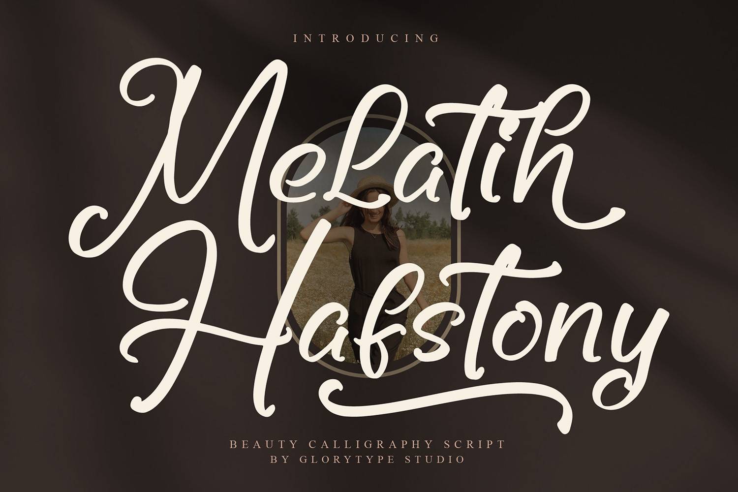 Melatih Hafstony Font sample