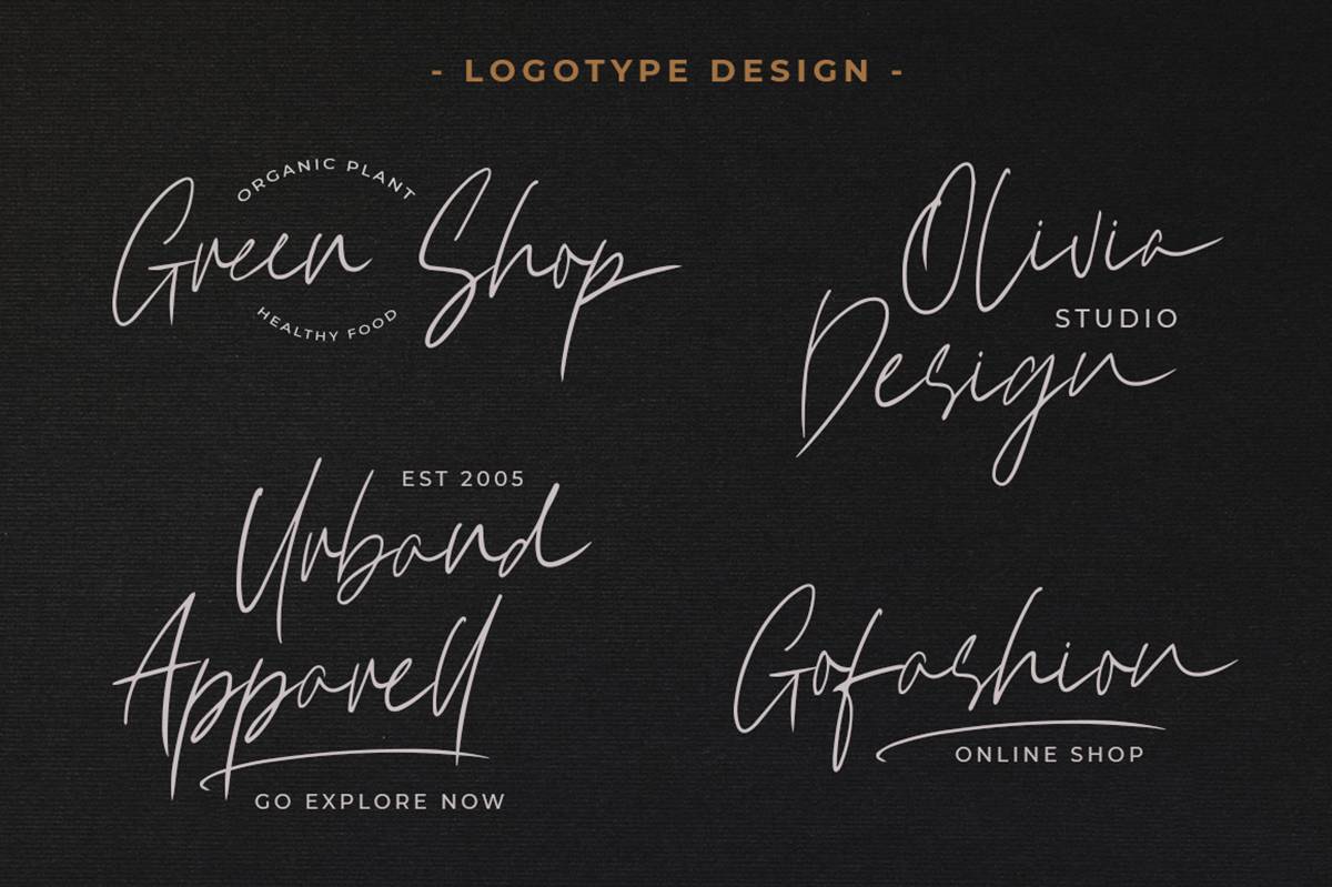 Melinda Rosalie Font sample