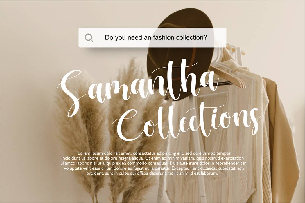 Melindael Font sample
