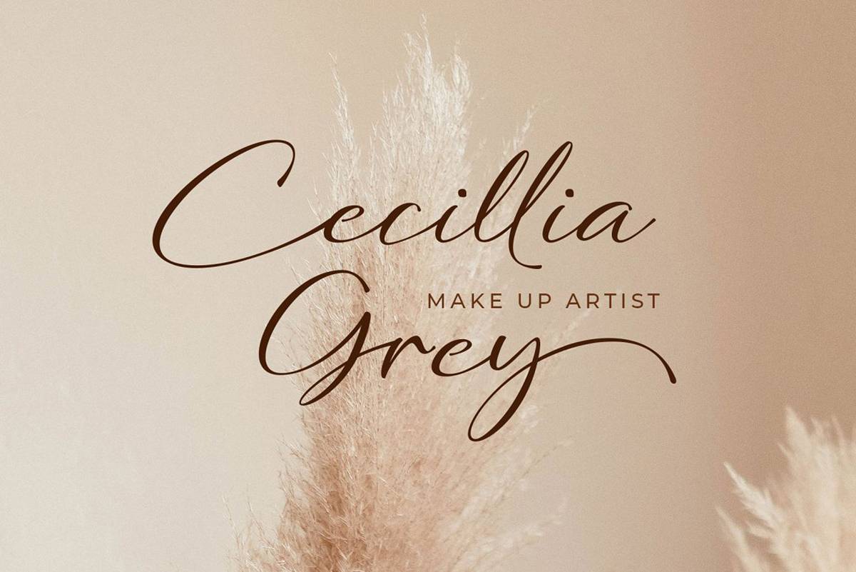 Mellanika Font sample