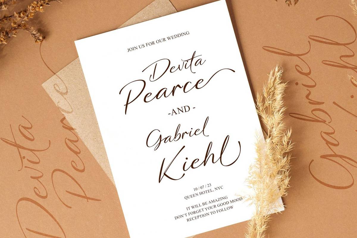 Mellanika Font sample